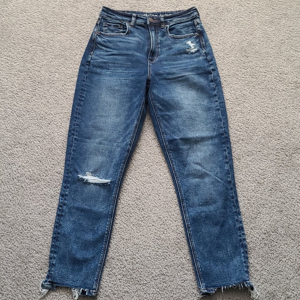 American Eagle Highest Rise Mom Jean